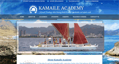 Desktop Screenshot of kamaile-academy.org